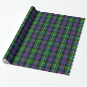 Clan Malcolm Tartan Wrapping Paper
