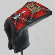 Clan Marjoribanks Crest over Tartan Golf Head Cover