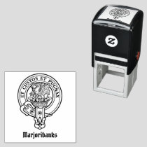 Clan Marjoribanks Crest Self-inking Stamp