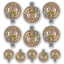 Clan Marjoribanks Crest Sticker Set