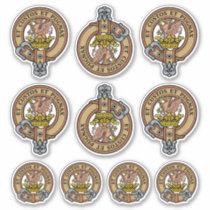 Clan Marjoribanks Crest Sticker Set