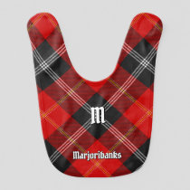 Clan Marjoribanks Tartan Baby Bib