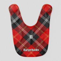 Clan Marjoribanks Tartan Baby Bib