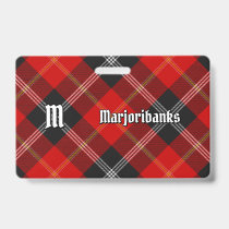 Clan Marjoribanks Tartan Badge