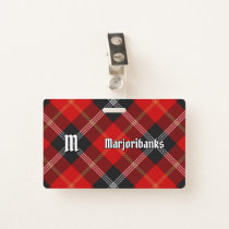 Clan Marjoribanks Tartan Badge