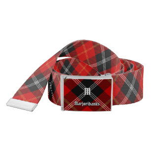 Clan Marjoribanks Tartan Belt