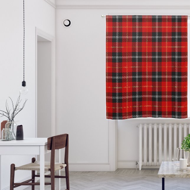 Clan Marjoribanks Tartan Blackout Curtains (Living Room)