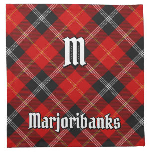 Clan Marjoribanks Tartan Cloth Napkin