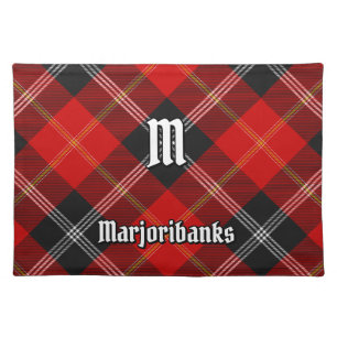 Clan Marjoribanks Tartan Cloth Placemat