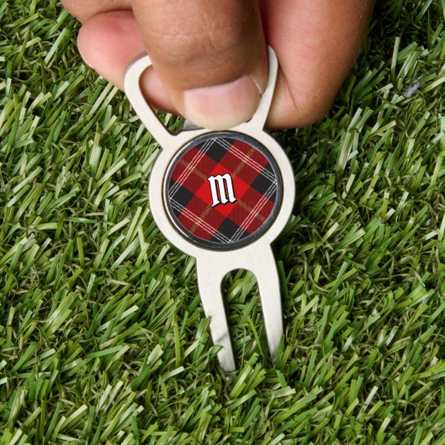 Clan Marjoribanks Tartan Divot Tool (Insitu 1)