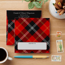 Clan Marjoribanks Tartan Envelope