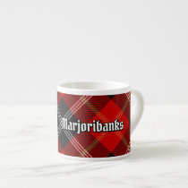 Clan Marjoribanks Tartan Espresso Cup