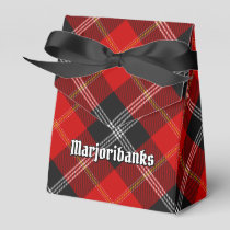 Clan Marjoribanks Tartan Favor Boxes