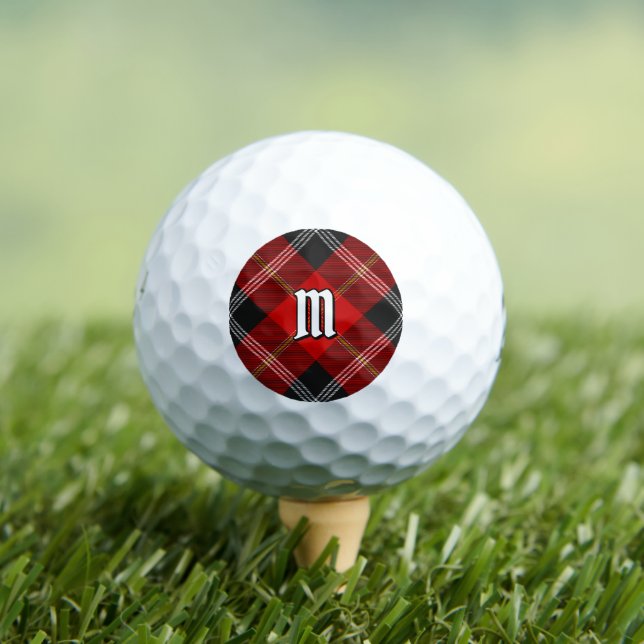 Clan Marjoribanks Tartan Golf Balls (Insitu Tee)