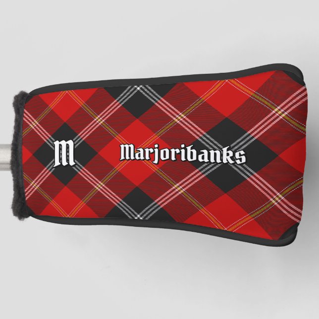 Clan Marjoribanks Tartan Golf Head Cover (Front)