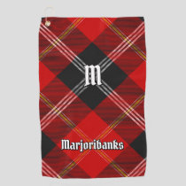 Clan Marjoribanks Tartan Golf Towel