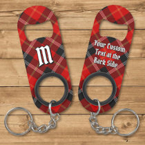 Clan Marjoribanks Tartan Keychain Bottle Opener