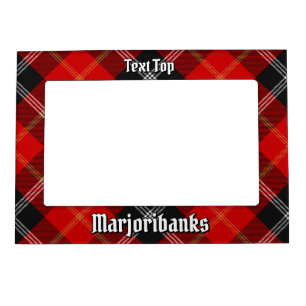 Clan Marjoribanks Tartan Magnetic Frame