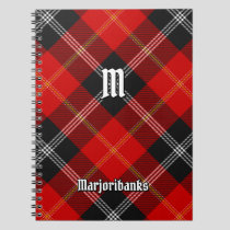 Clan Marjoribanks Tartan Notebook