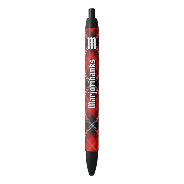 Clan Marjoribanks Tartan Pen (Front Vertical)