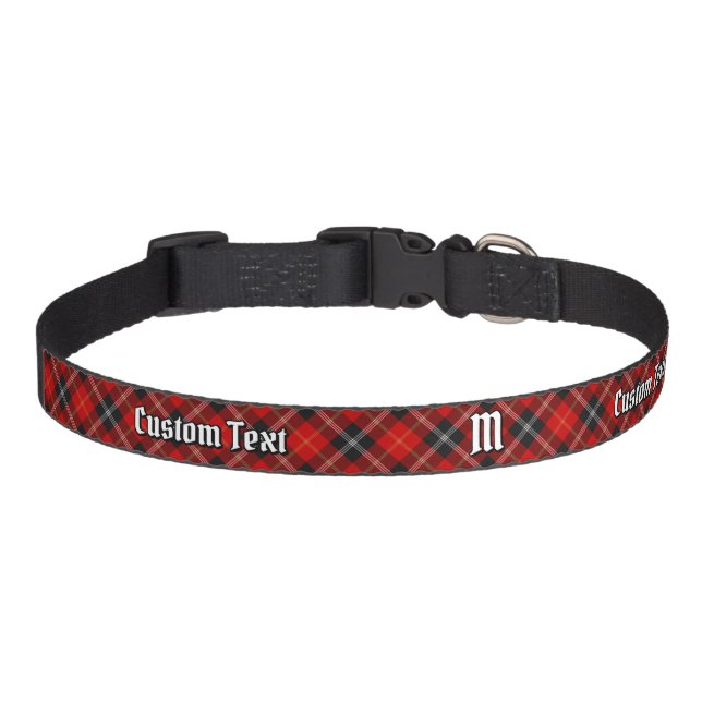 Clan Marjoribanks Tartan Pet Collar (Front)