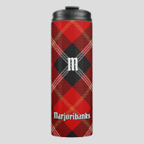 Clan Marjoribanks Tartan Thermal Tumbler