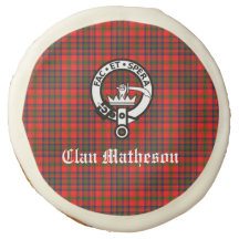 Clan Matheson Crest Badge and Tartan 