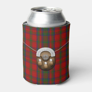 Beer Bottle Can Scotland Heritage Clan Drink Cooler Scottish Stubby Holder 