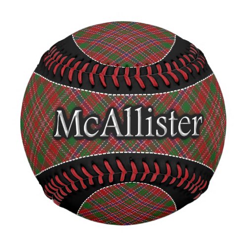 Clan McAllister MacAlister Scottish Dream Tartan Baseball