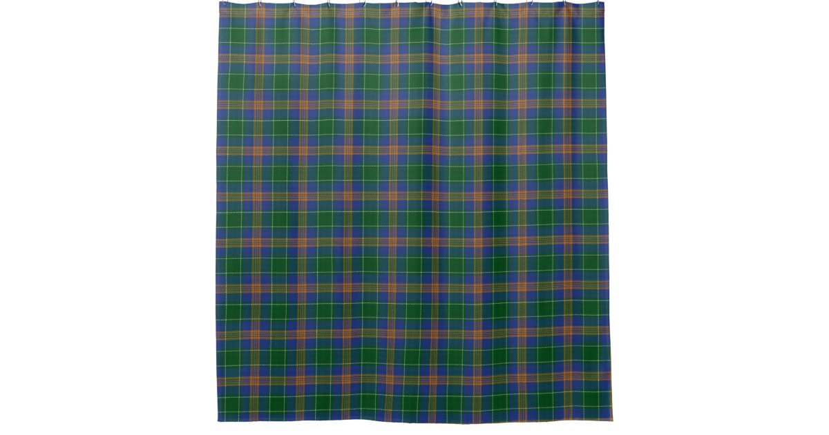 Macfarlane Black _ White Tartan Shower Curtain main image 0