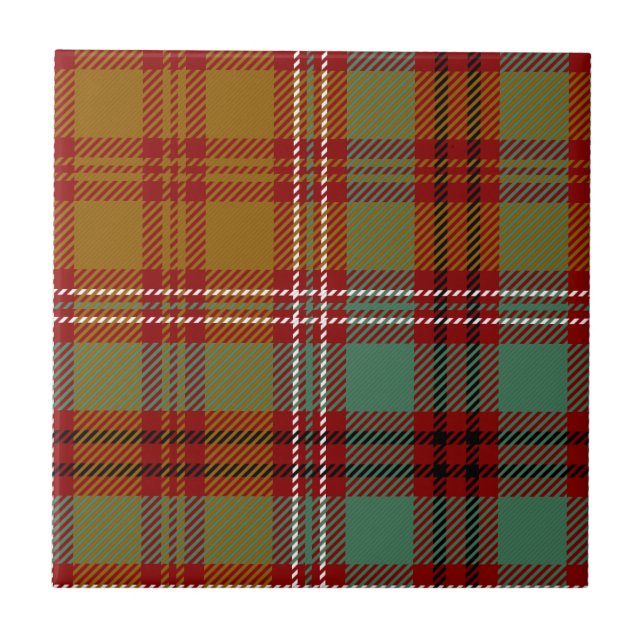 Clan McCall Tartan Tile (Front)