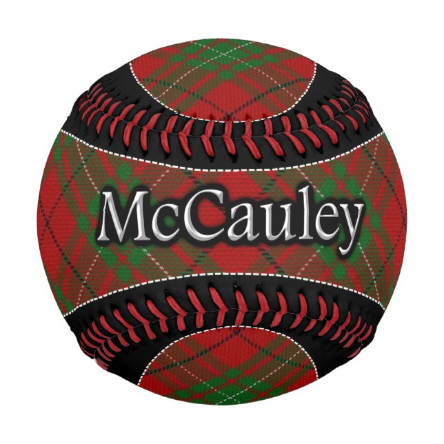 Clan McCauley MacAulay Scottish Dream Tartan Baseball (Front)
