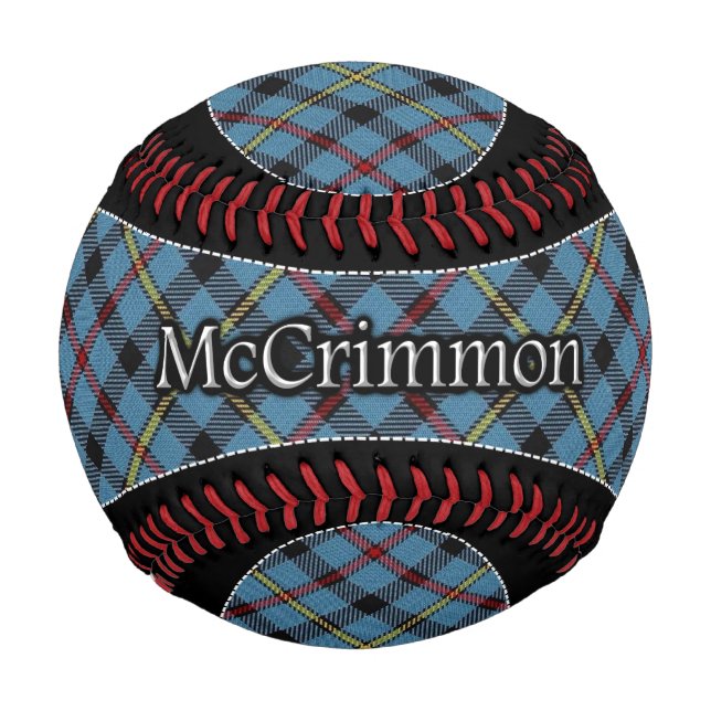 Clan McCrimmon Scottish Dream Tartan Baseball (Front)