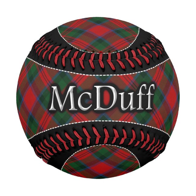 Clan McDuff MacDuff Scottish Dream Tartan Baseball (Front)