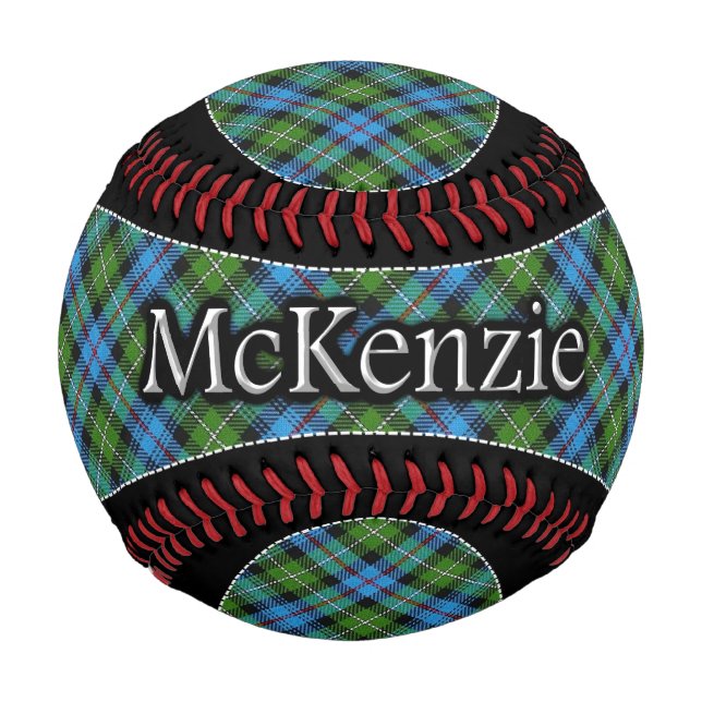 Clan McKenzie MacKenzie Scottish Dream Tartan Baseball (Front)