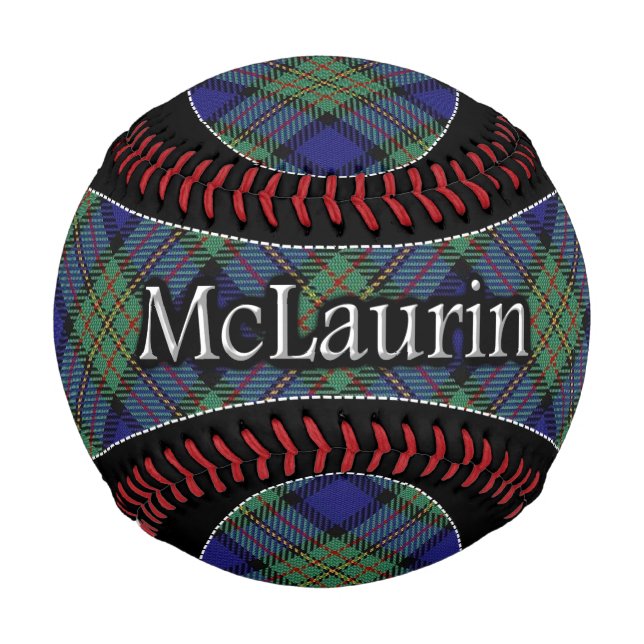 Clan McLaurin MacLaren Scottish Dream Tartan Baseball (Front)