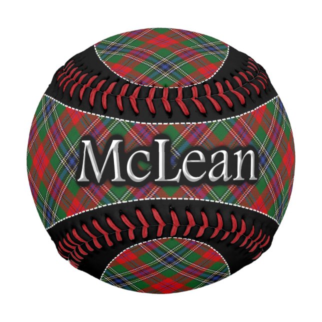 Clan McLean MacLean Scottish Dream Tartan Baseball (Front)