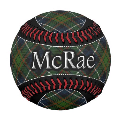 Clan McRae MacRae Scottish Dream Hunting Tartan Baseball