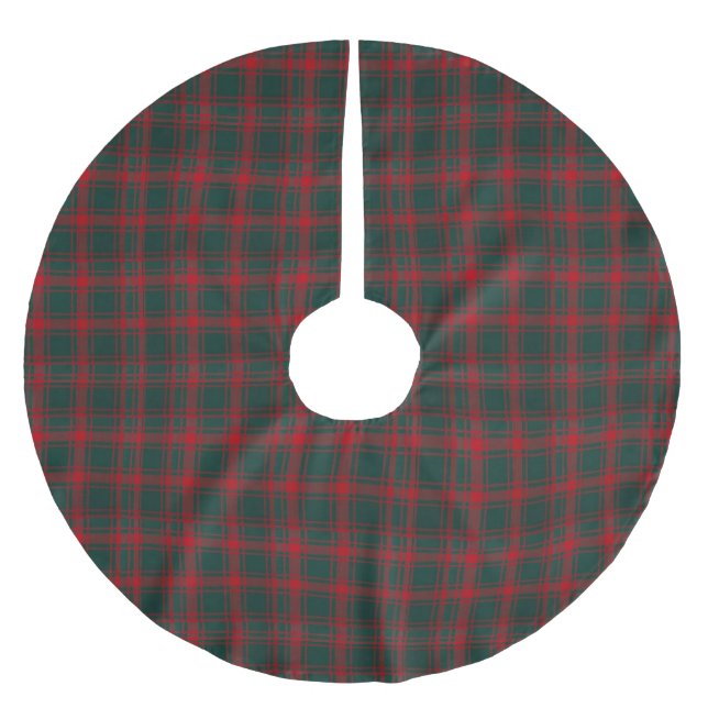 Clan Middleton Tartan Plaid  Brushed Polyester Tree Skirt (Front)