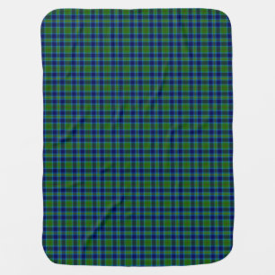 Clan Miller Tartan Swaddle Blanket