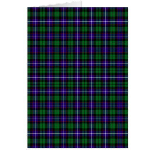 Clan Mitchell Tartan Cards (Front)