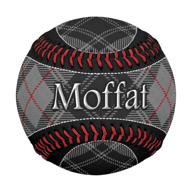 Clan Moffat Scottish Dream Tartan Baseball (Front)