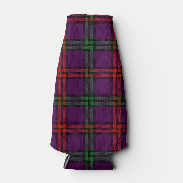 Clan Montgomery Tartan Bottle Cooler (Front)