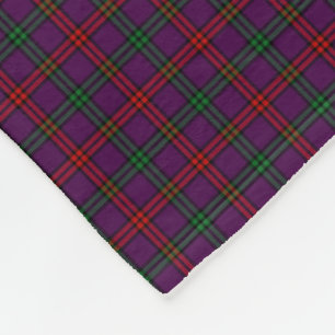 Clan Montgomery Tartan Fleece Blanket