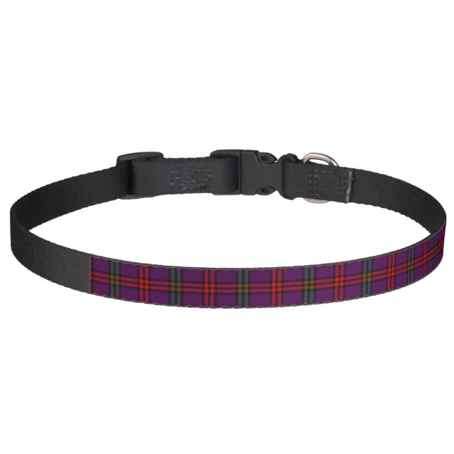 Clan Montgomery Tartan Pet Collar (Front)