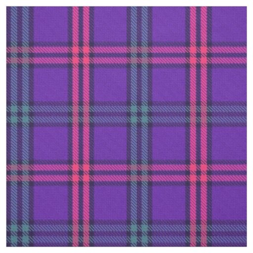 Clan Montgomery Tartan Plaid 2 Fabric