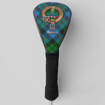 Clan Morrison Crest over Hunting Tartan Golf Head Cover