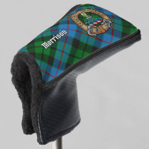Clan Morrison Crest over Hunting Tartan Golf Head Cover