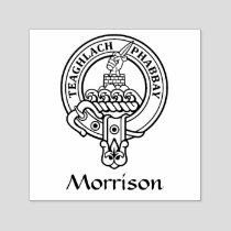 Clan Morrison Crest Self-inking Stamp