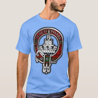 Clan Morrison Crest Tartan 4 T-Shirt